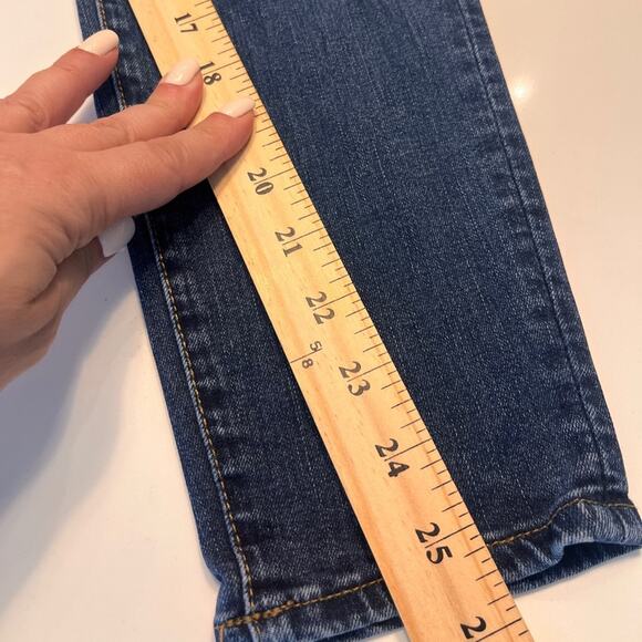 Madewell Curvy High Rise Skinny Jeans Dark Wash 26P - Picture 14 of 14